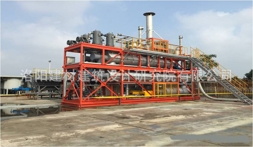 油泥熱解干餾爐處理項(xiàng)目成果