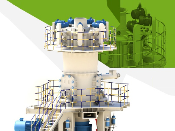 LUM系列超細立式粉磨機-超細粉磨機